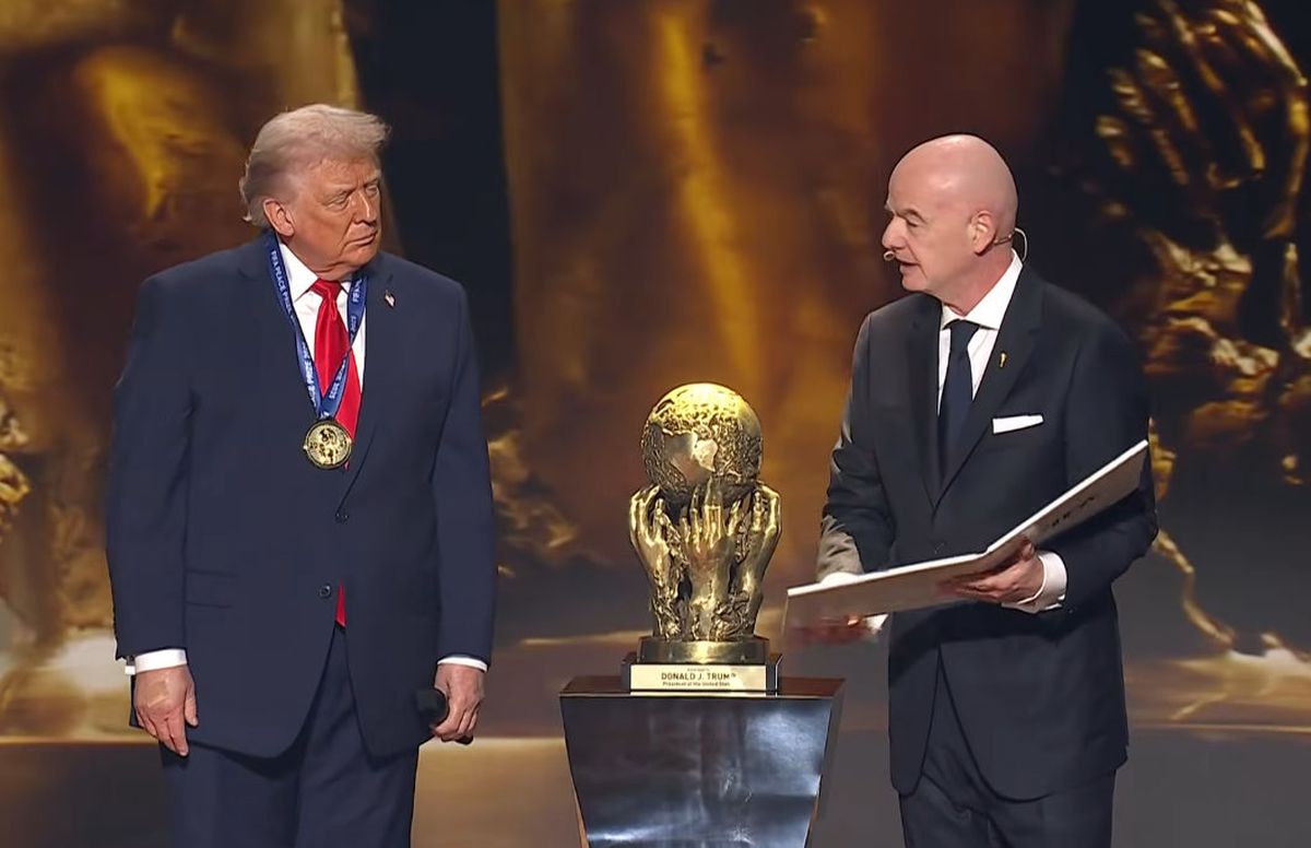 Donald Trump a primit Premiul FIFA pentru Pace