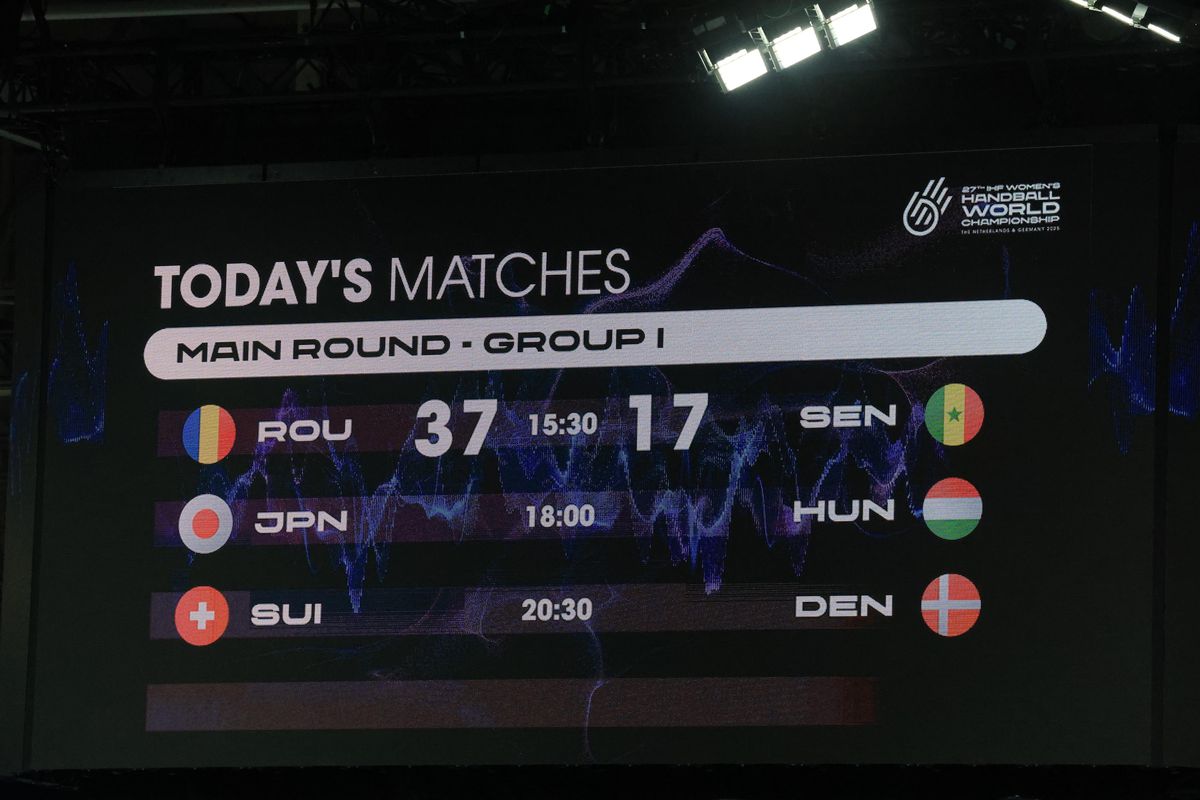 România - Senegal, Campionatul Mondial de handbal feminin 2025