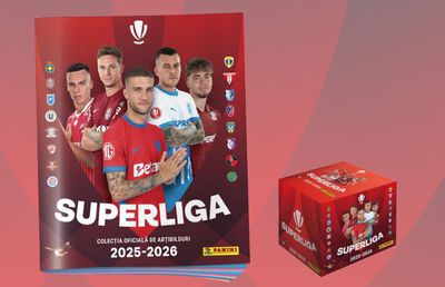 Panini reaprinde febra colecționarilor din România! Se lansează un nou album cu stickere pentru Superliga