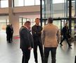 Muralul de 90 m2 cu Gheorghe Hagi și un mare rival, după ideea Ambasadei Columbiei, a fost inaugurat la Arena Națională