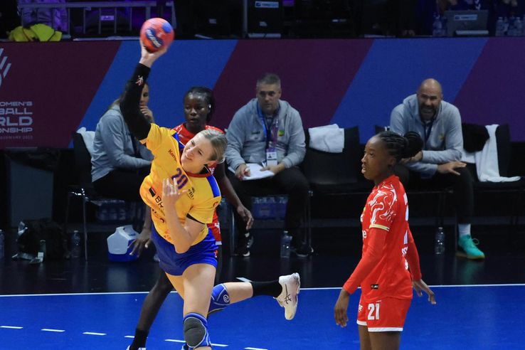 Sonia Vasiliu / România - Senegal, Campionatul Mondial de handbal feminin 2025 / FOTO: Ionuț Iordache (GSP.ro)