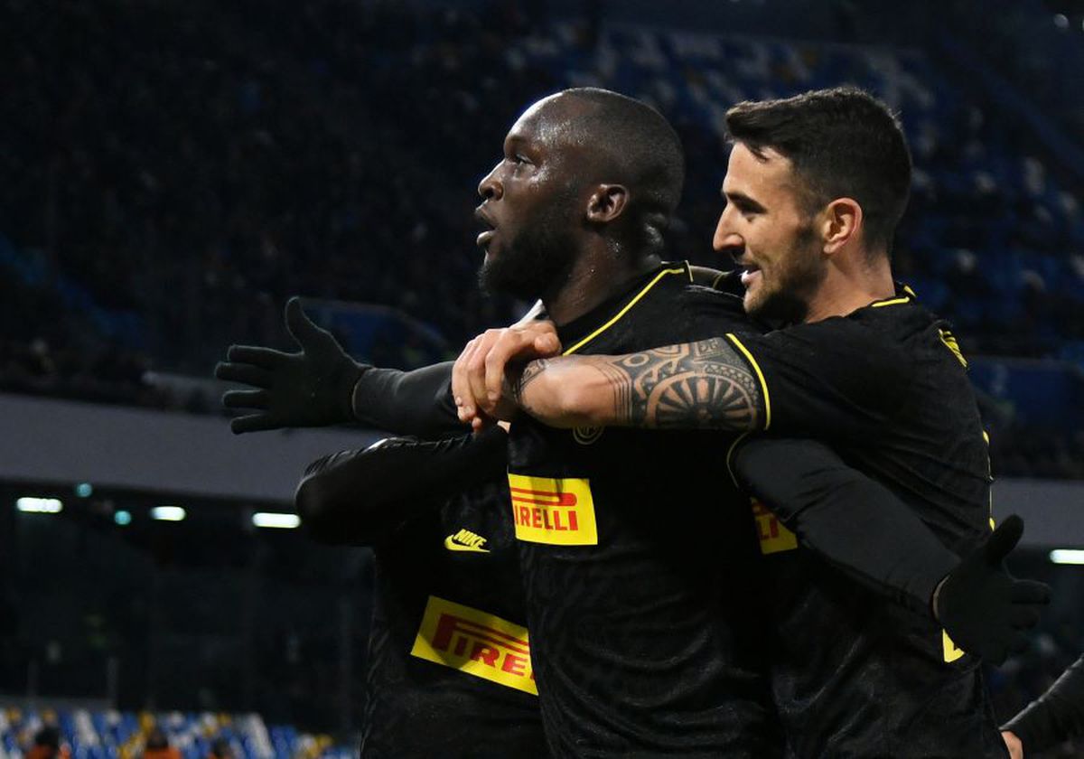 NAPOLI - INTER 1-3 // FOTO Lukaku și Lautaro, recital și în 2020! Formația lui Conte revine pe primul loc în Serie A