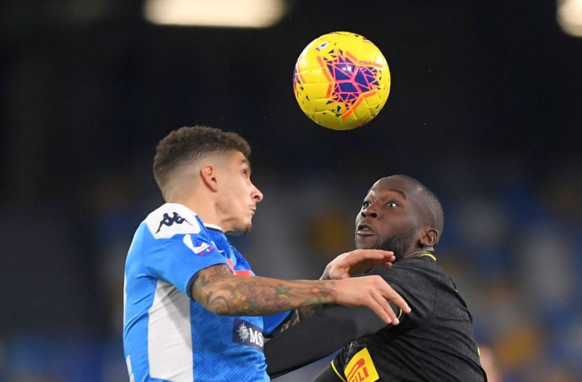 NAPOLI - INTER 1-3 // FOTO Lukaku și Lautaro, recital și în 2020! Formația lui Conte revine pe primul loc în Serie A