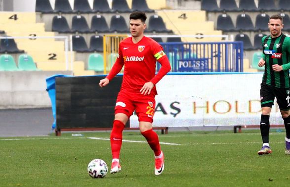 Denizli - Kayserispor 0-1. Prima condiție a lui Petrescu, îndeplinită! Kayseri a scăpat de ultimul loc, într-un meci în care 3 români au fost titulari