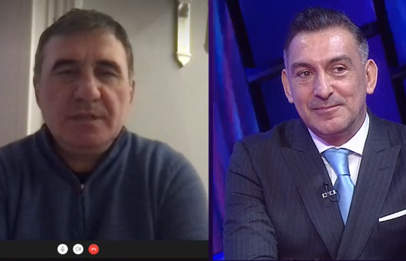 Dialog de colecție între Gică Hagi și Ilie Dumitrescu, în direct la TV: „Te iubesc!” / „Într-un singur moment din viață nu ne-am înțeles”