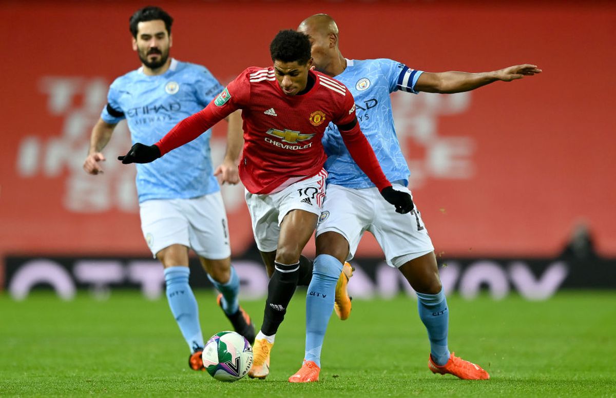 FOTO. Manchester United - Manchester City 0-2. Superduel în finala Cupei Ligii din Anglia: Mourinho vs. Guardiola!