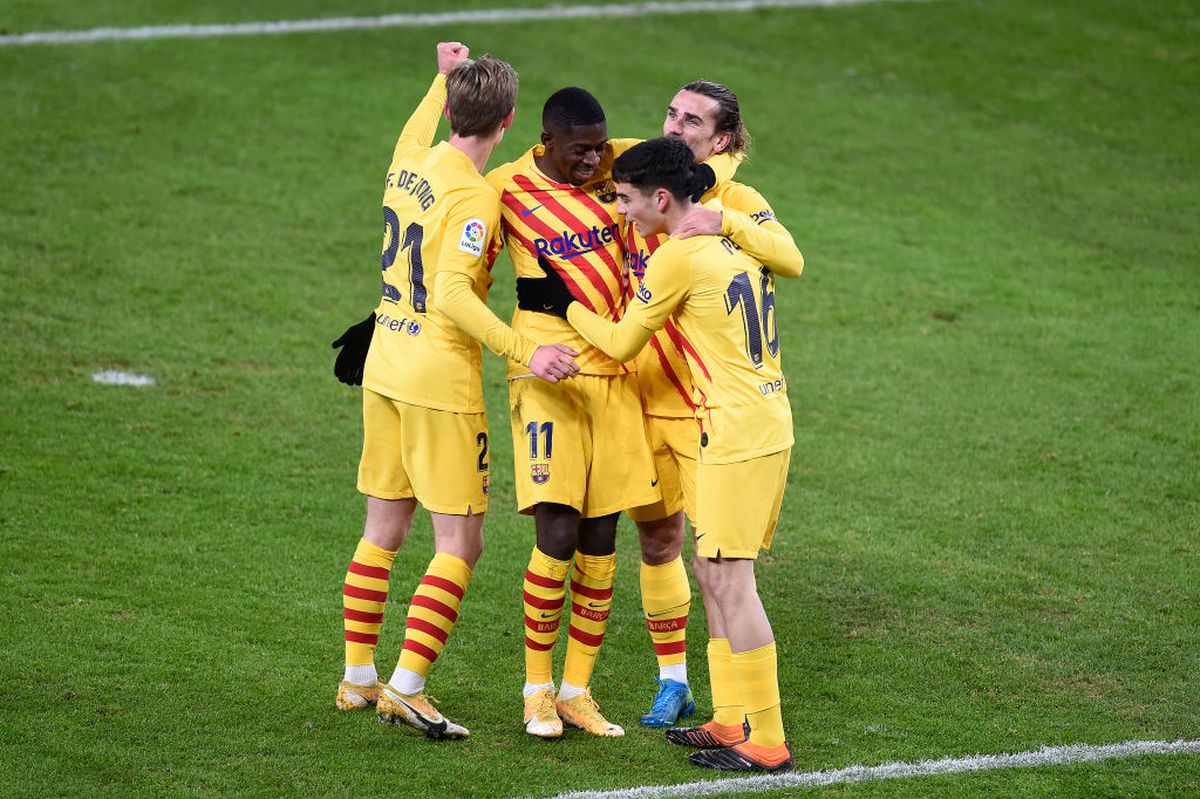 FOTO. Athletic Bilbao - Barcelona 2-3 » Spectacol cu CINCI goluri! „Dubla” lui Messi îi propulsează pe catalani pe podium