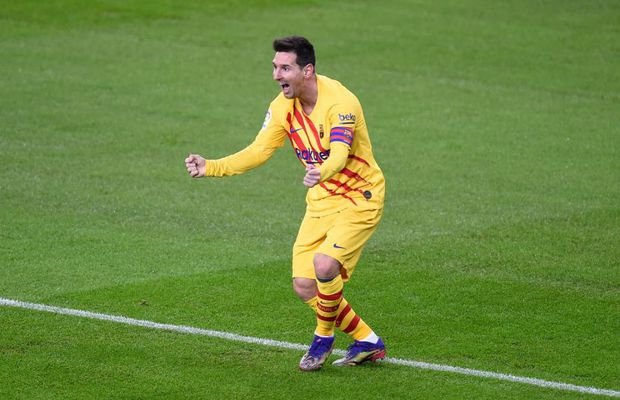 FOTO. Athletic Bilbao - Barcelona 2-3 » Spectacol cu CINCI goluri! „Dubla” lui Messi îi propulsează pe catalani pe podium