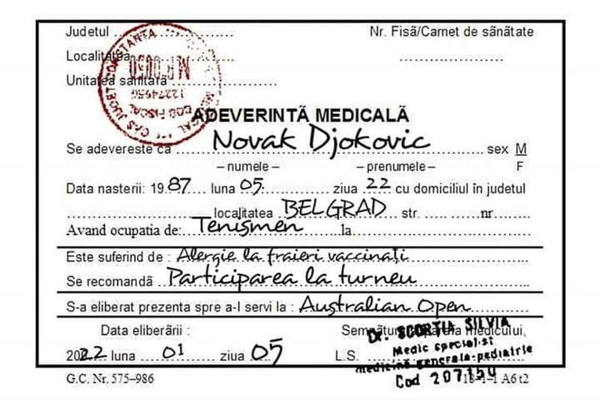 Djokovic nu a scăpat nici acum » Cele mai tari meme-uri apărute după ce viza de Australia i-a fost anulată din nou