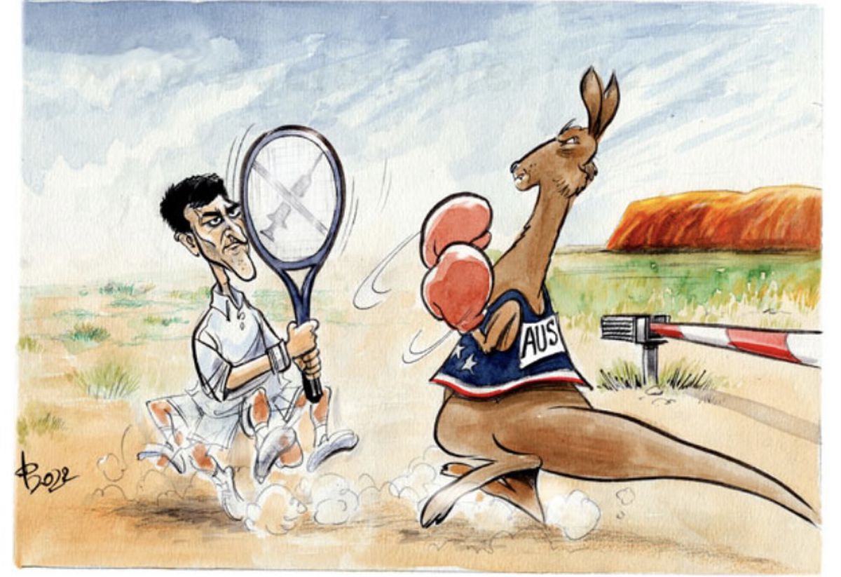 Djokovic nu a scăpat nici acum » Cele mai tari meme-uri apărute după ce viza de Australia i-a fost anulată din nou