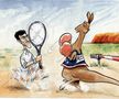 Djokovic, ținta ironiilor după ce nu a fost lăsat să intre în Australia