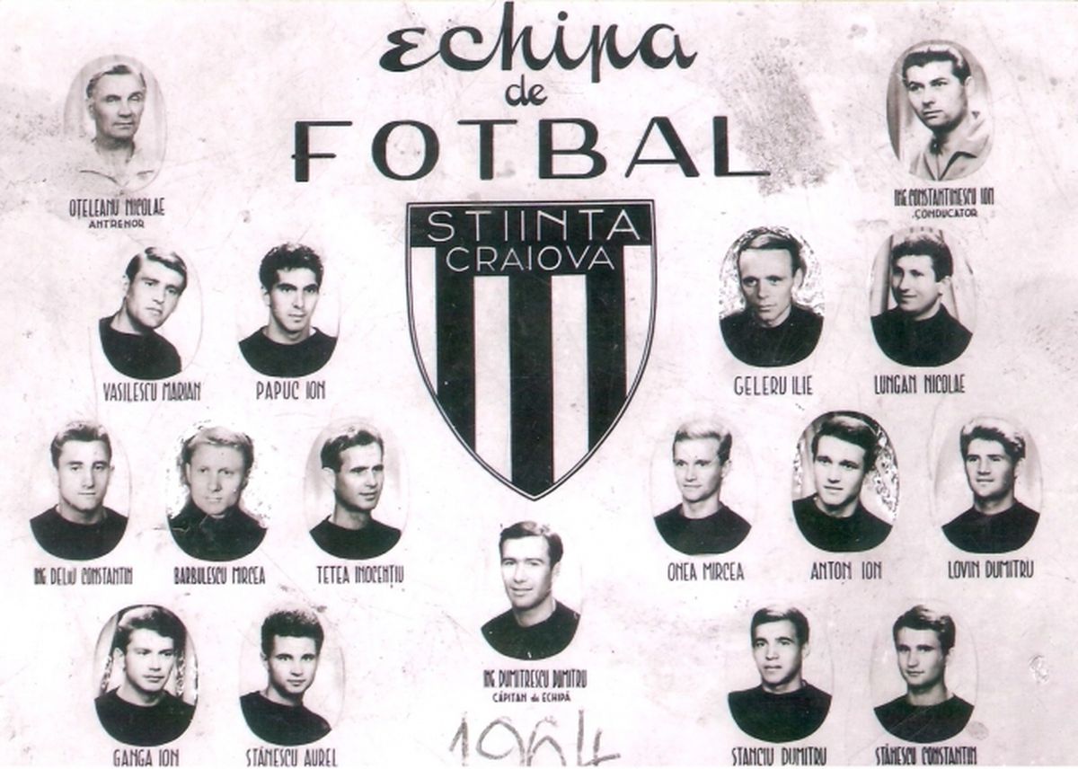 Retro GSP - Nicolae Oţeleanu, antrenor la Universitatea Craiova