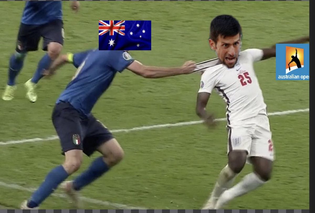Cele mai haioase memeuri apărute după „lupta” lui Djokovic cu vameşii din Australia