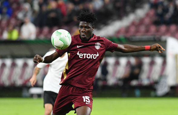 Conducătorii campioanei CFR Cluj susțin că Emmanuel Yeboah are și alte oferte: „Poate pleca pe o sumă mai mare”