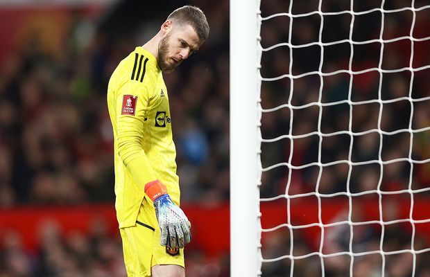 „Umilitor! Ține bara în loc să prindă mingea” » De necrezut ce a făcut De Gea! Filmul unei gafe colosale