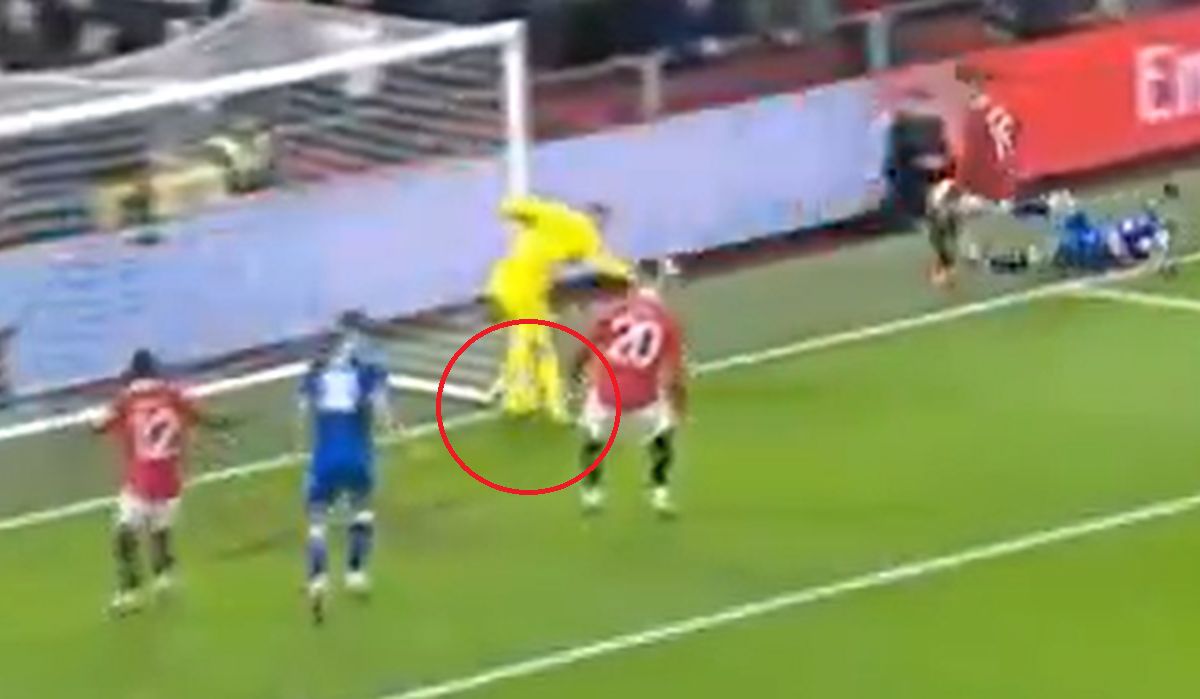 Filmul gafei lui David de Gea din Manchester United - Everton