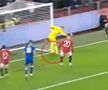 Filmul unei gafei colosale făcute de David de Gea în Manchester United - Everton. Foto: capturi ITV