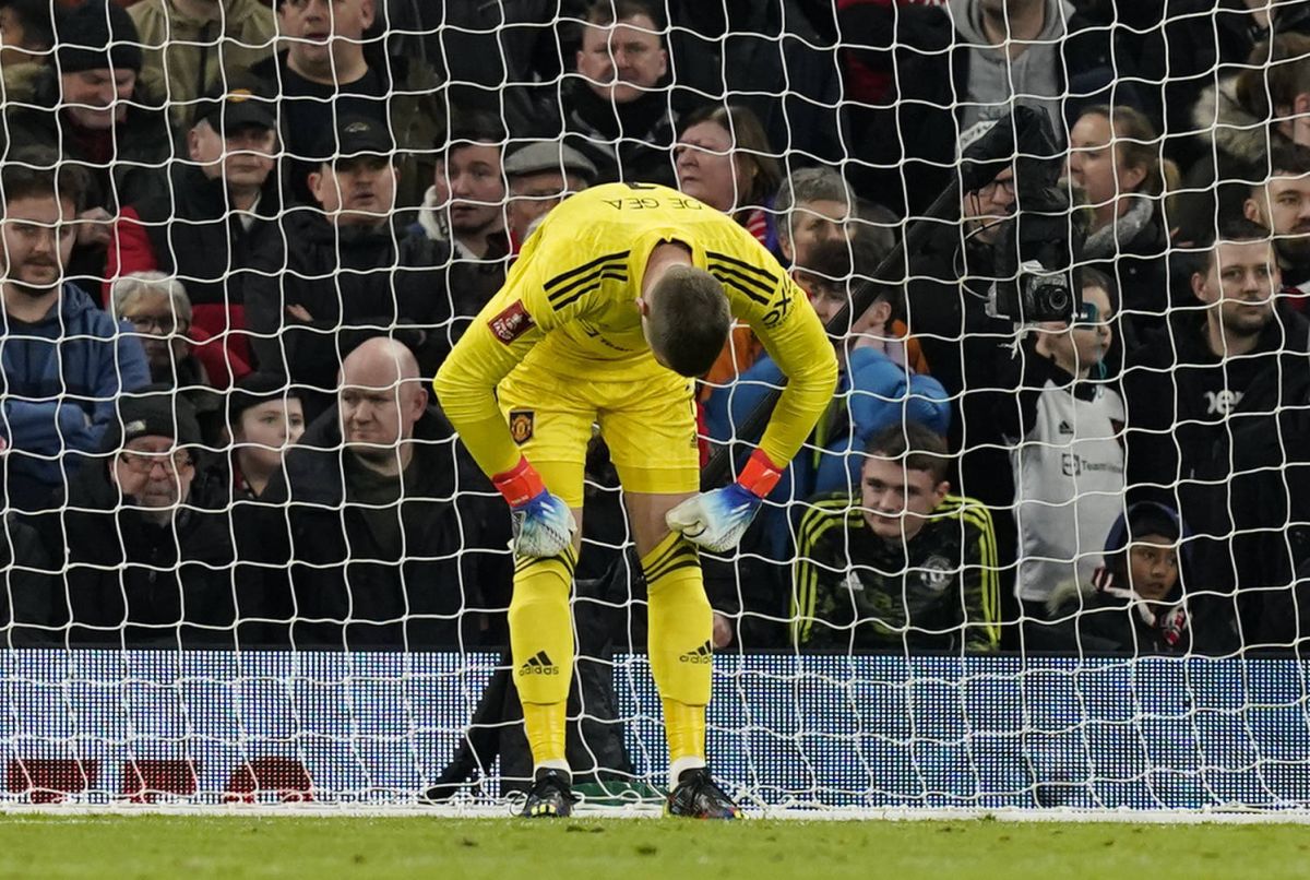 Filmul gafei lui David de Gea din Manchester United - Everton