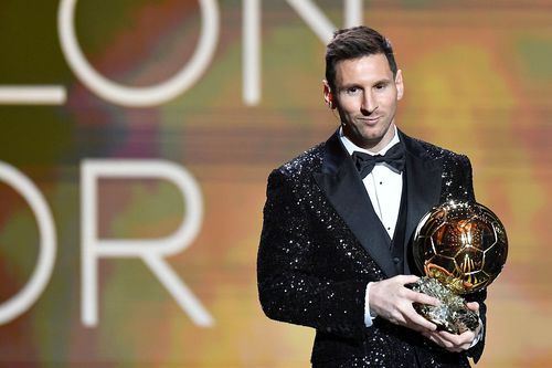 În 2021, Messi a câștigat al șaptelea lui Balon de Aur // foto: Guliver/gettyimages