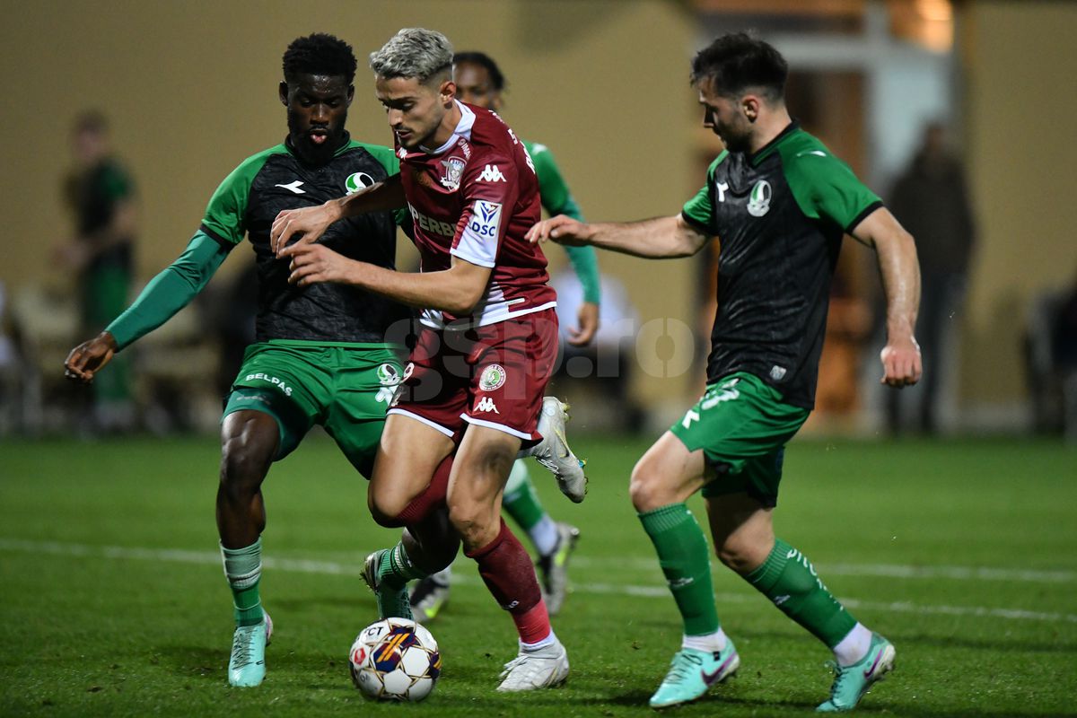 Toate cele 3 transferuri ale Rapidului au debutat » Cum s-au mișcat: unul satisfăcător, unul risipitor și altul truditor