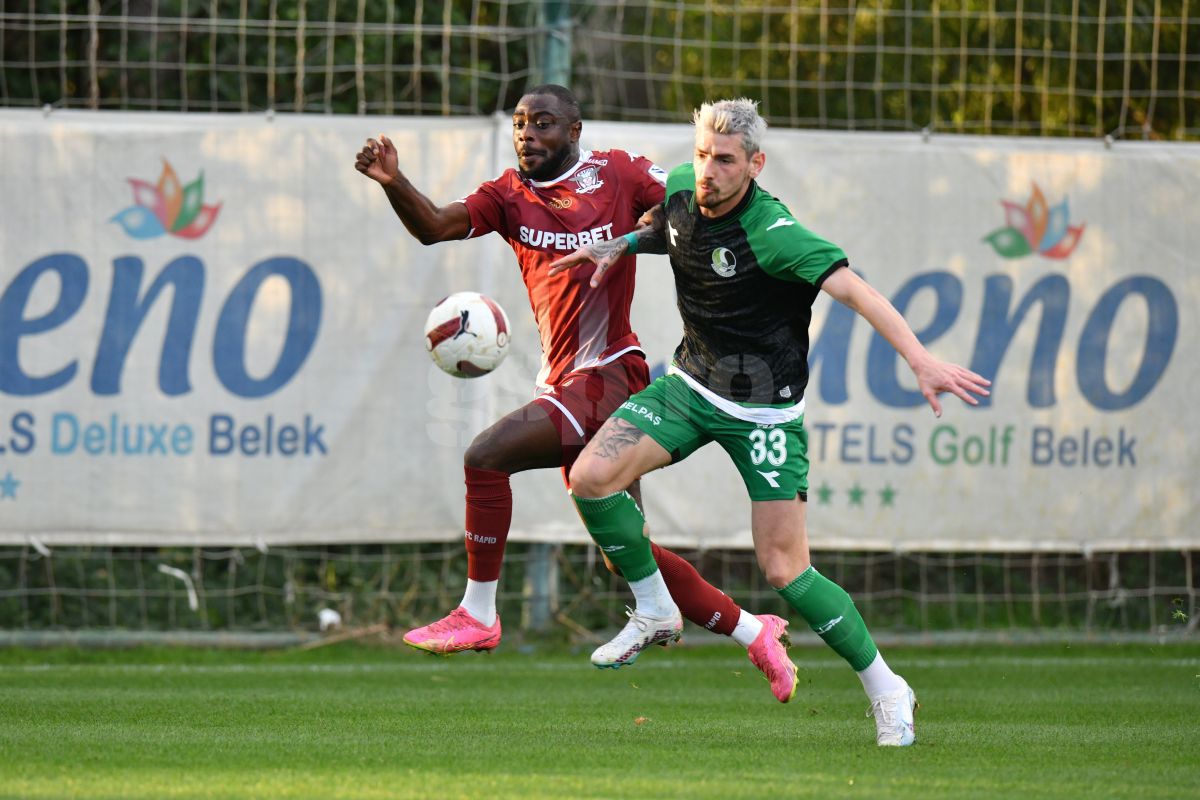 Rapid - Sakaryaspor 3-3 » Ăsta e Rapidul din Giulești, niciodată nu te plictisești! Remiză spectaculoasă în Antalya