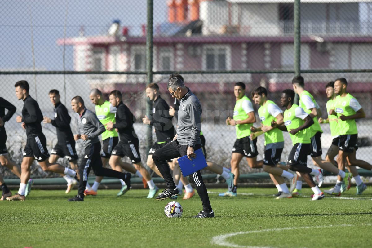 FOTO Antrenament U Cluj 06.01.2024