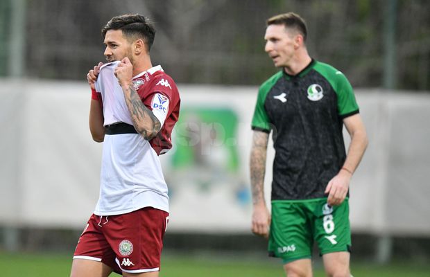 „Păruială” la meciul Rapidului, după ce giuleștenii au întors scorul! Săpunaru, pus pe glume: „Daa, impune-te!”