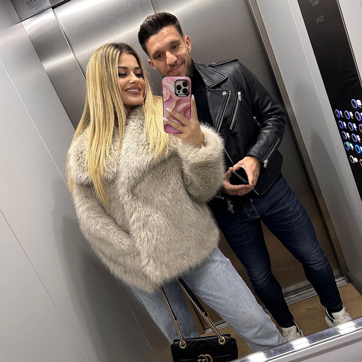 Soția noului transfer de la FCSB face senzație pe rețelele de socializare: ce a postat Diana