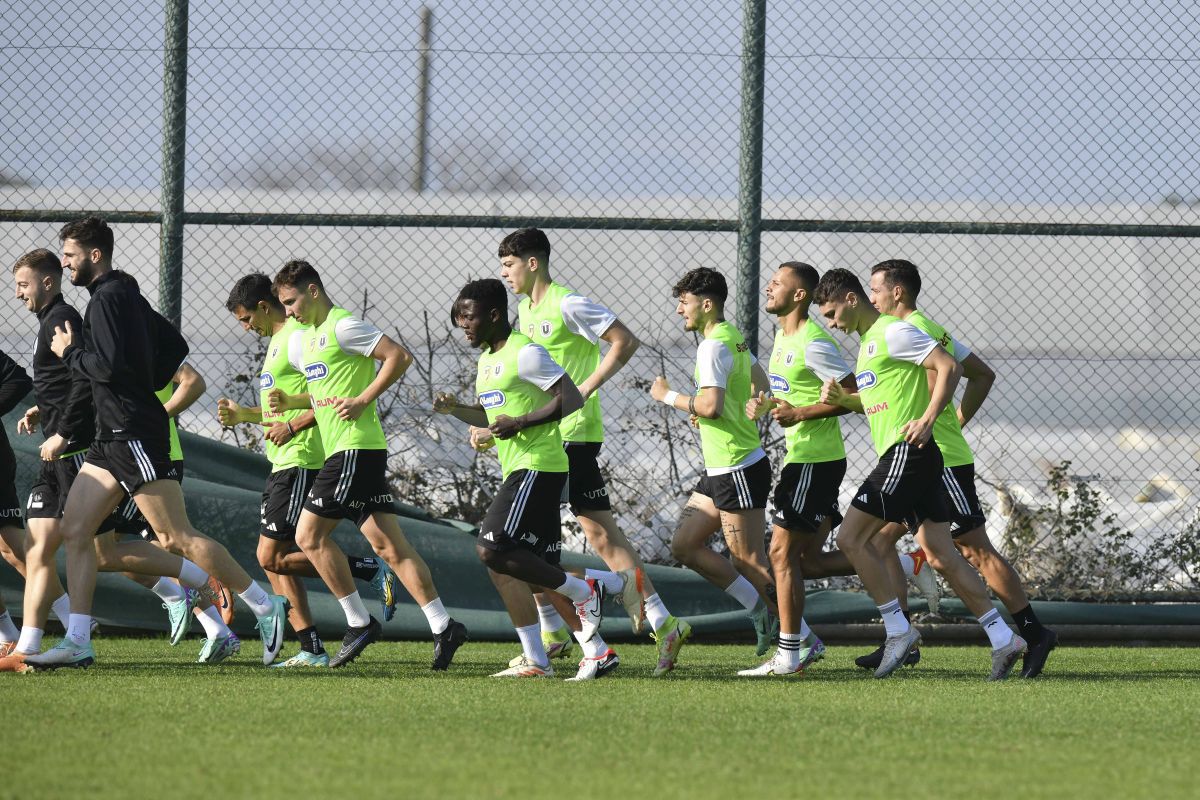 FOTO Antrenament U Cluj 06.01.2024