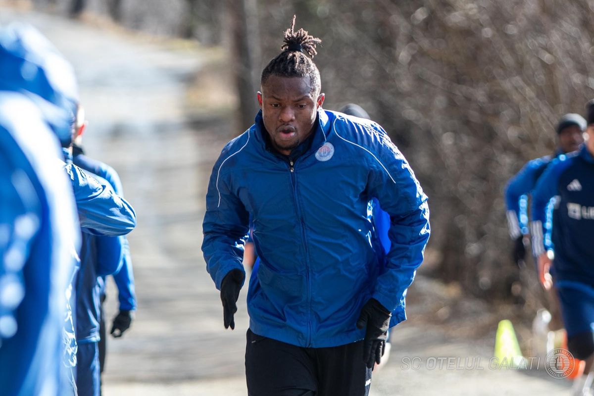 Jucătorii Oțelului Galați, puși la pante în cantonament