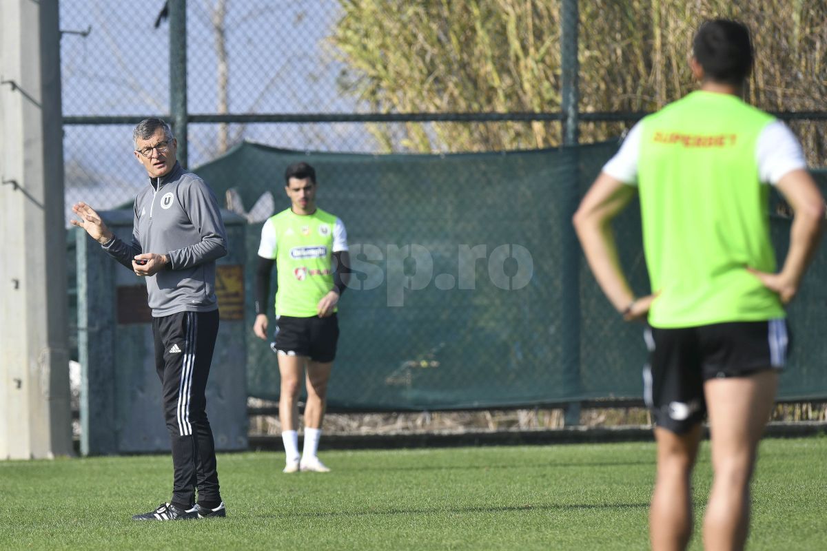 FOTO Antrenament U Cluj 06.01.2024