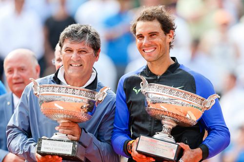 Toni și Rafael Nadal în 2017 la Roland Garros FOTO Imago Images