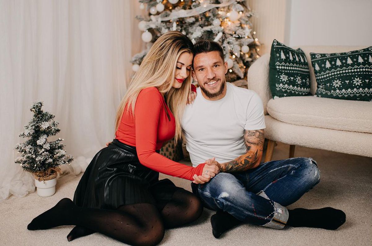 Soția noului transfer de la FCSB face senzație pe rețelele de socializare: ce a postat Diana