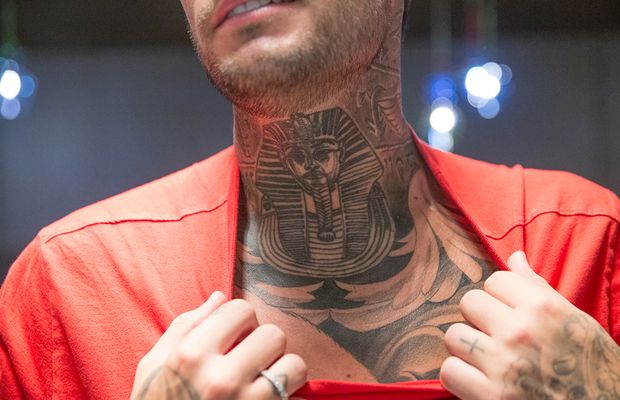 Cel mai tatuat jucător din Liga 1: „Corpul meu e o operă de artă!” + Ce alimente consumă și cum i-au schimbat copiii viața