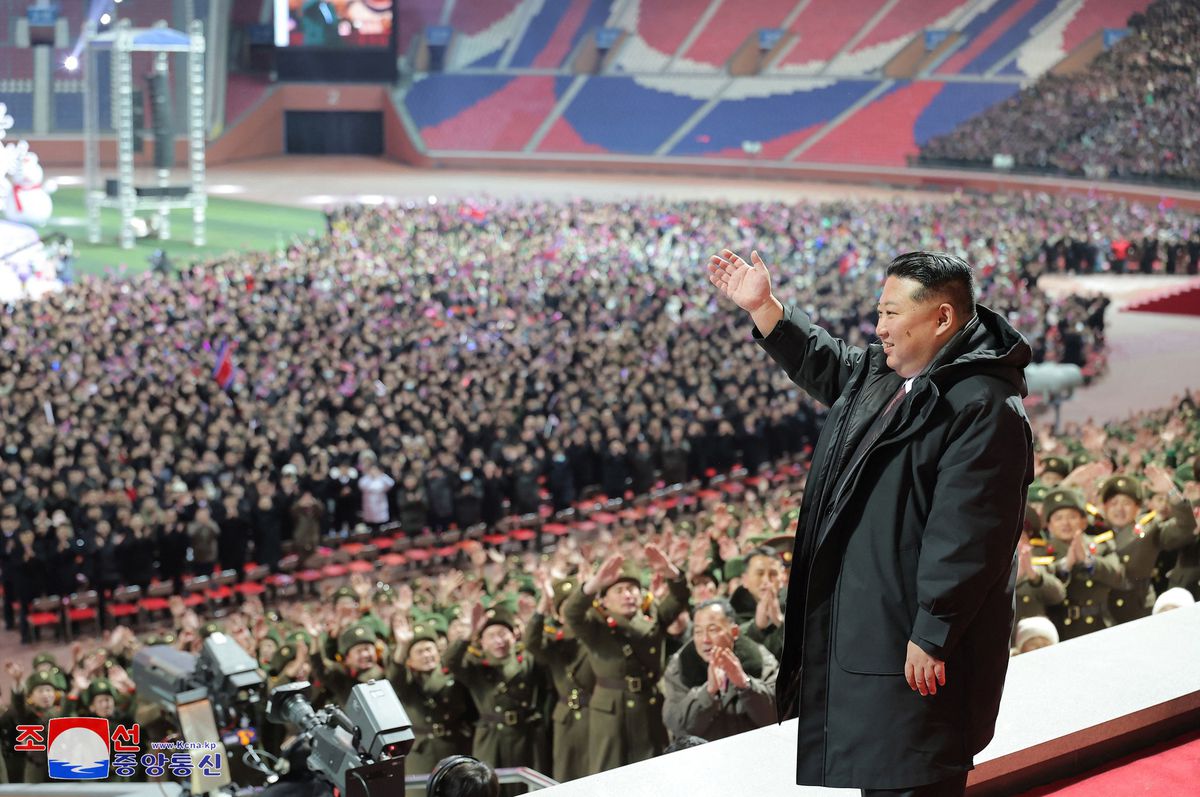 Imagini IREALE din al doilea cel mai mare stadion de pe glob » Mastodontul din Coreea de Nord este „casa” manifestațiilor propagandiste ale sistemului represiv