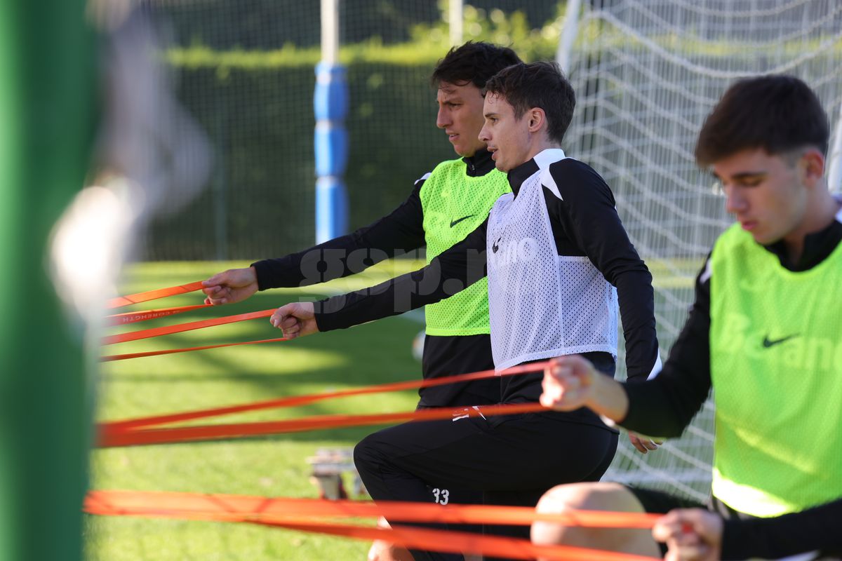 Precum un atacant! Gol de kinogramă marcat de Chiricheș la antrenamentul FCSB-ului