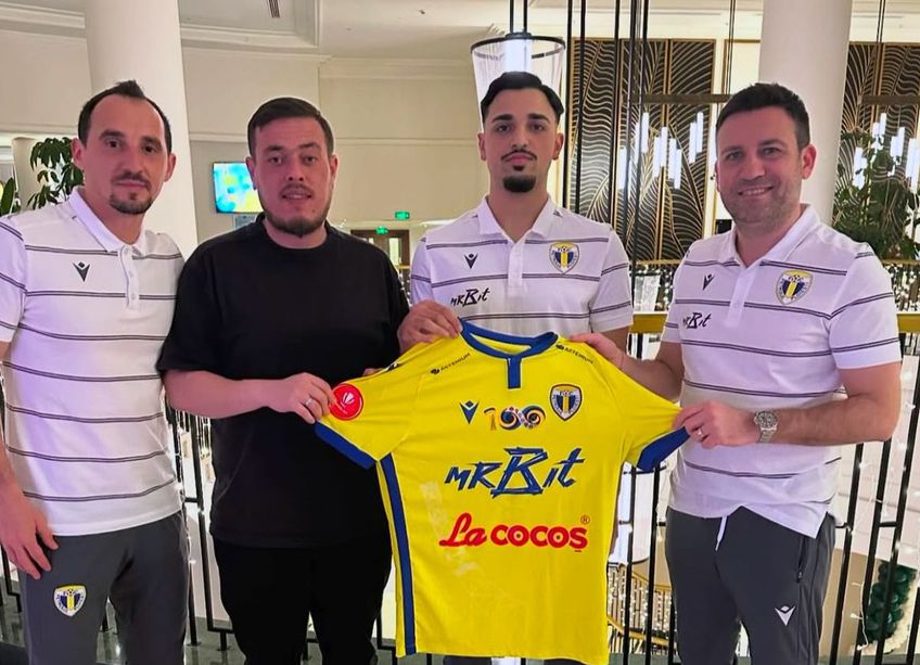 Ali Demirel a fost prezentat la Petrolul