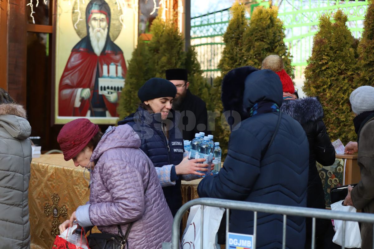 Gigi Becali la Catedrala Patriarhală - 6 ianuarie