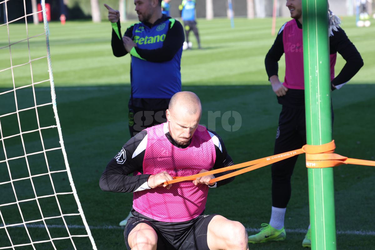 Precum un atacant! Gol de kinogramă marcat de Chiricheș la antrenamentul FCSB-ului
