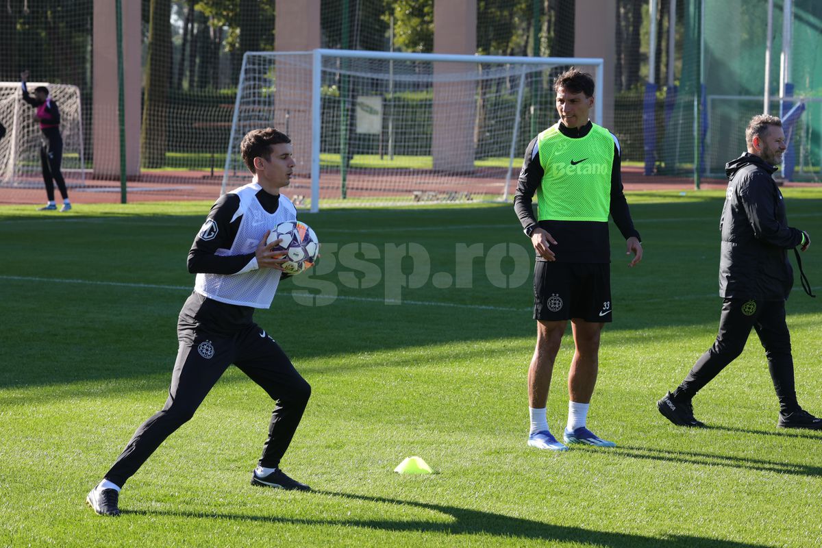Juri Cisotti a făcut cunoștință cu metodele lui Neubert: „Tempo, Juri, tempo” » Cum a decurs primul antrenament făcut de FCSB în Antalya + Cine a lipsit