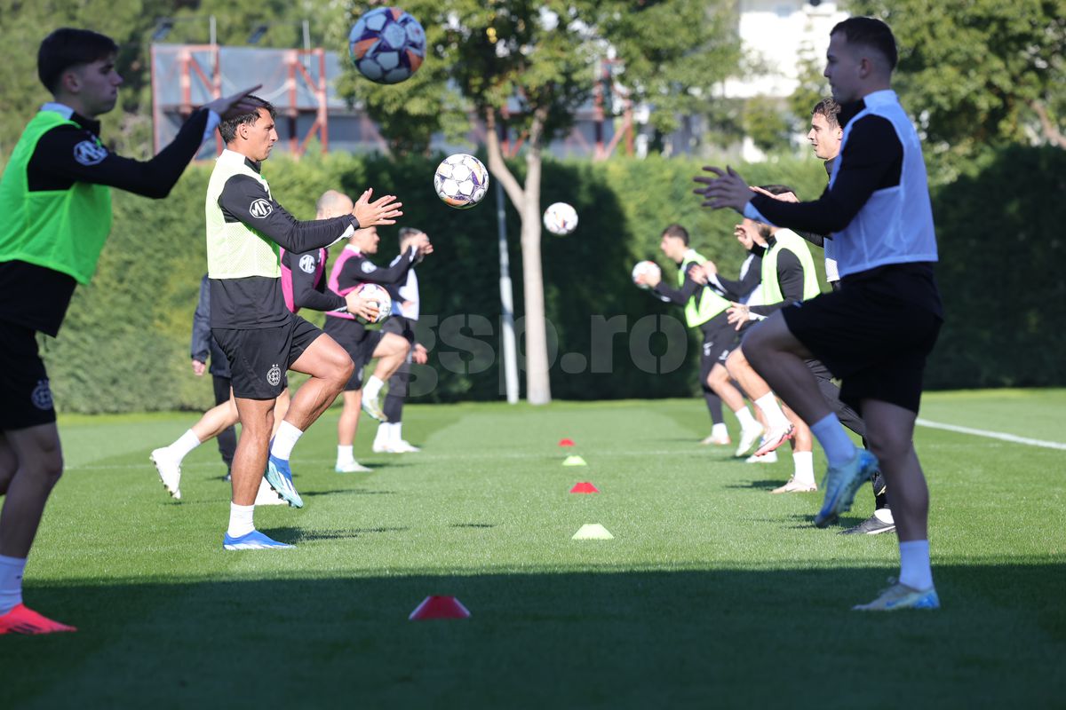 Precum un atacant! Gol de kinogramă marcat de Chiricheș la antrenamentul FCSB-ului