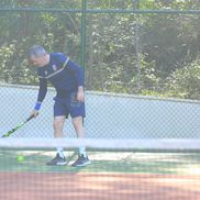 Valeriu Iftime joacă tenis în Antalya FOTO: Ionuţ Iordache (GSP)