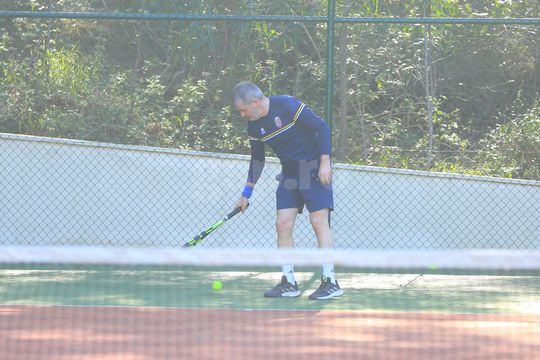 Valeriu Iftime joacă tenis în Antalya FOTO: Ionuţ Iordache (GSP)