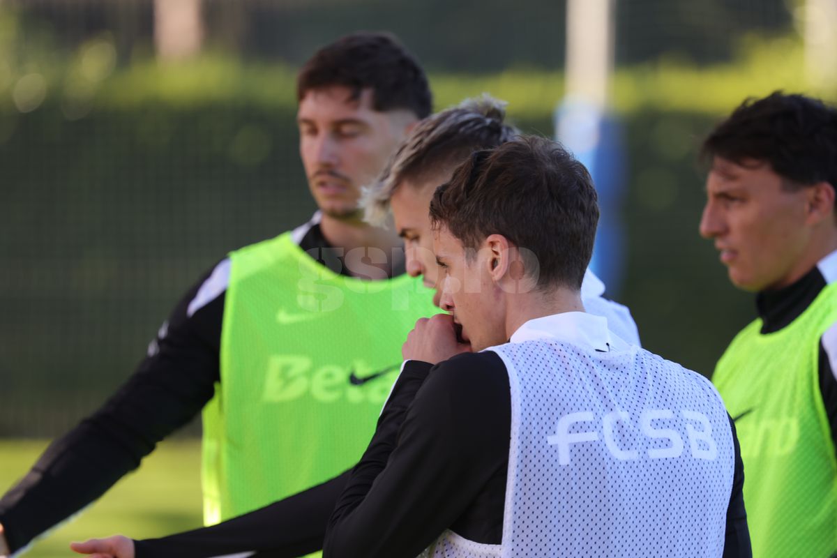 Precum un atacant! Gol de kinogramă marcat de Chiricheș la antrenamentul FCSB-ului