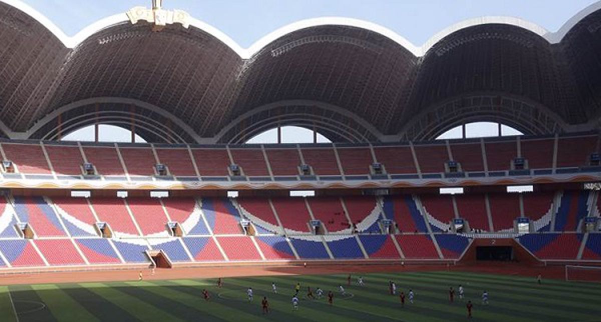 Stadionul „Rungrando 1 Mai” (Coreea de Nord), a doua cea mai mare arenă din lume