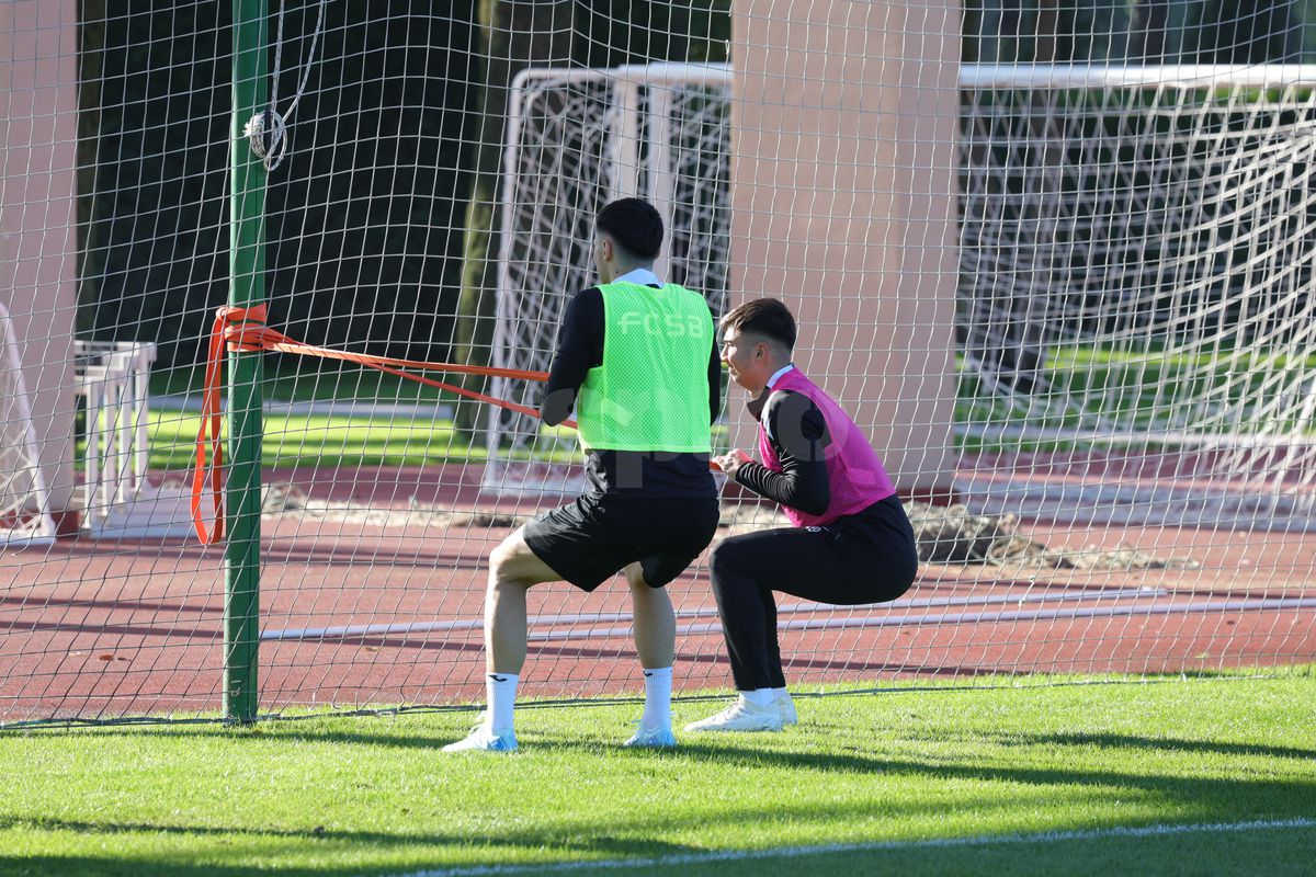 Precum un atacant! Gol de kinogramă marcat de Chiricheș la antrenamentul FCSB-ului