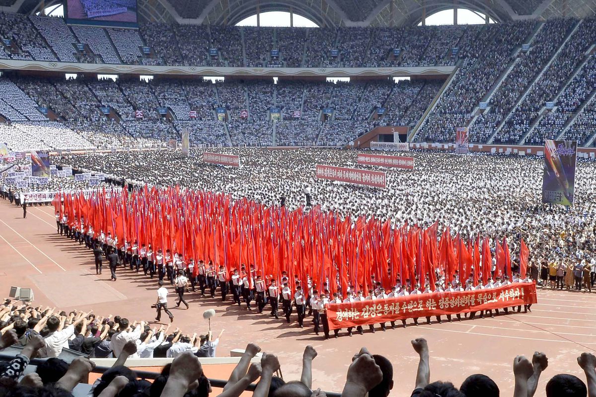 Stadionul „Rungrando 1 Mai” (Coreea de Nord), a doua cea mai mare arenă din lume