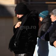 Gigi Becali la programul liturgic al sărbătorii Botezului Domnului la Catedrala Patriarhală. FOTO: Dumitru Angelescu (Libertatea / GSP)