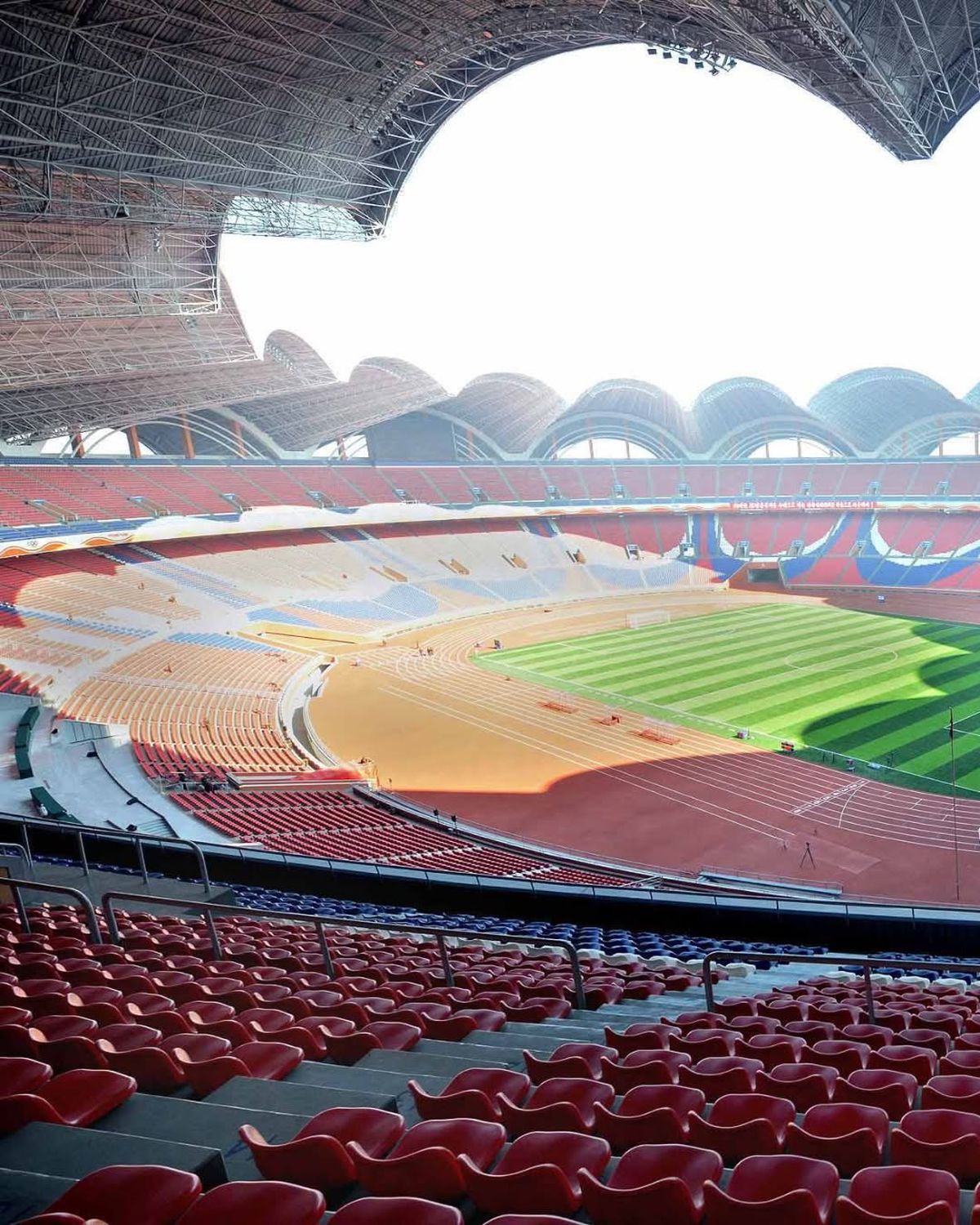 Stadionul „Rungrando 1 Mai” (Coreea de Nord), a doua cea mai mare arenă din lume