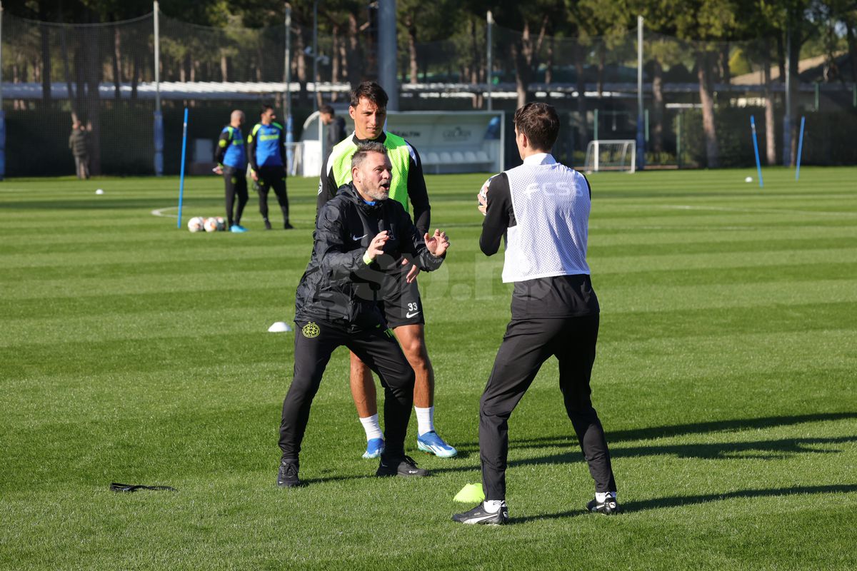 Precum un atacant! Gol de kinogramă marcat de Chiricheș la antrenamentul FCSB-ului